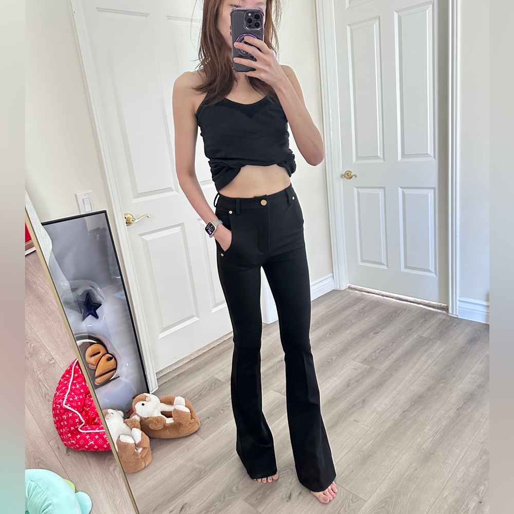 Blank NYC high waisted super Black Denim Jean